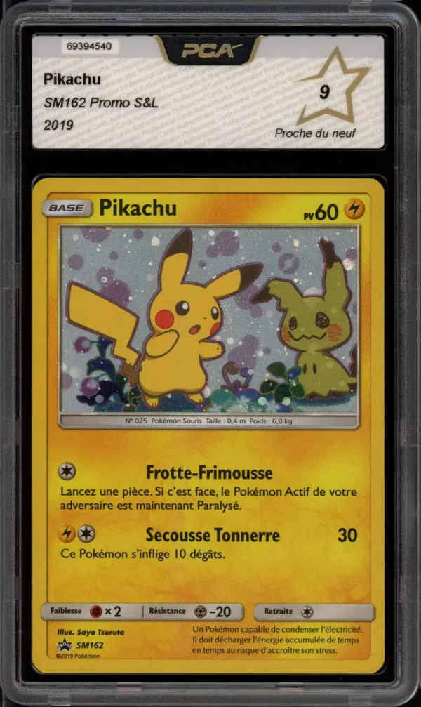 PCA 9 Pikachu Holo