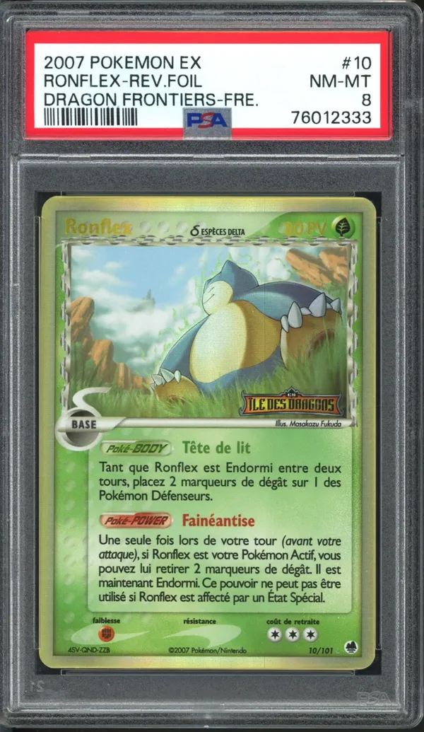 PSA 8 Ronflex Holo Reverse