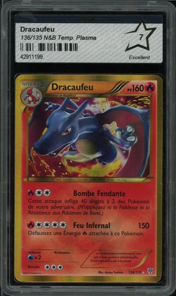 PCA 7 Dracaufeu Gold