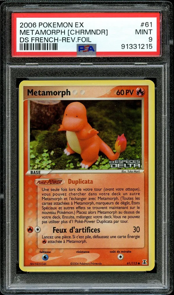 PSA 9 Métamorph Reverse