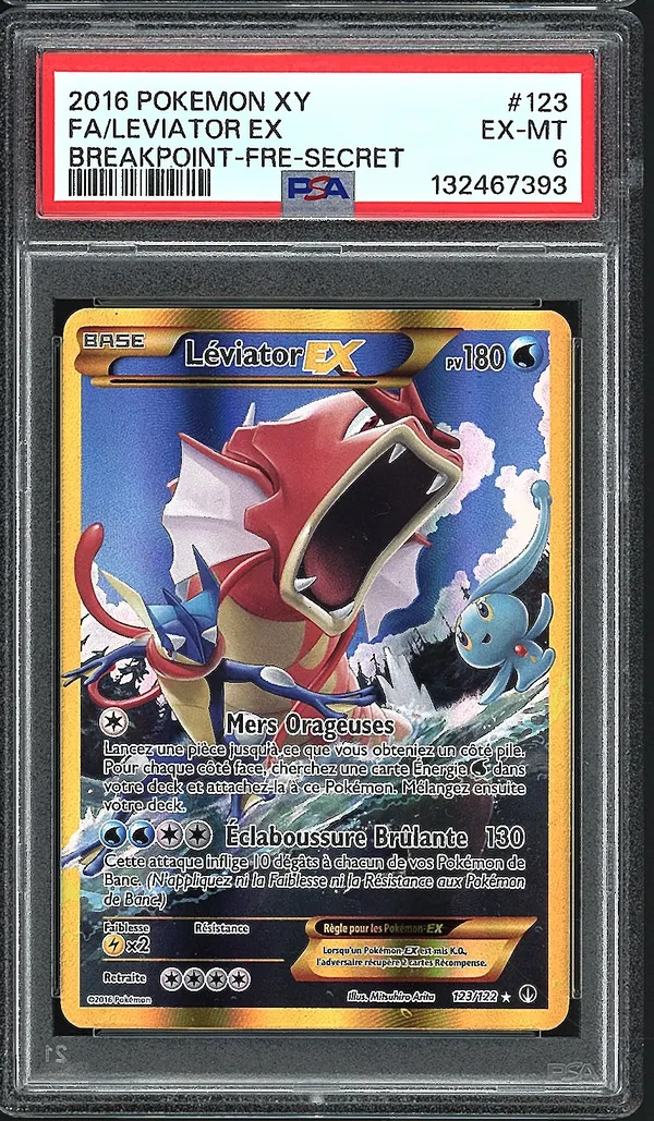 PSA 6 Léviator Ex Gold