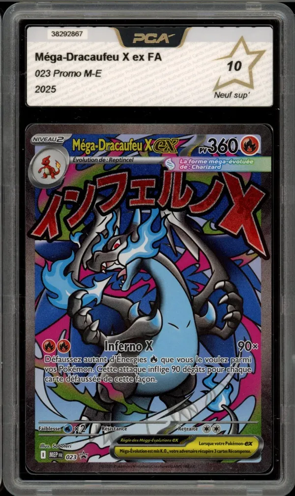 PCA 10 Méga Dracaufeu X Ex