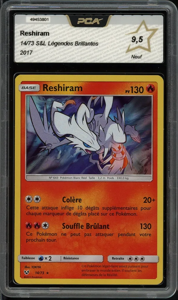 PCA 9.5 Reshiram Holo