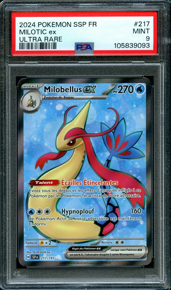 PSA 9 Milobellus Ex