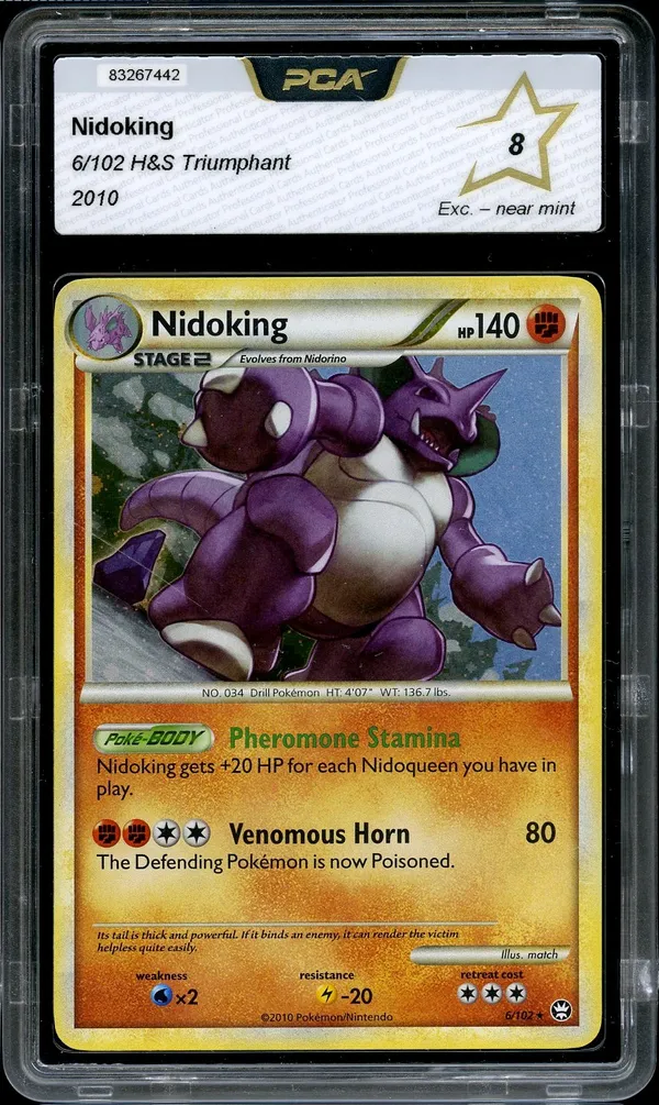PCA 8 Nidoking Holo