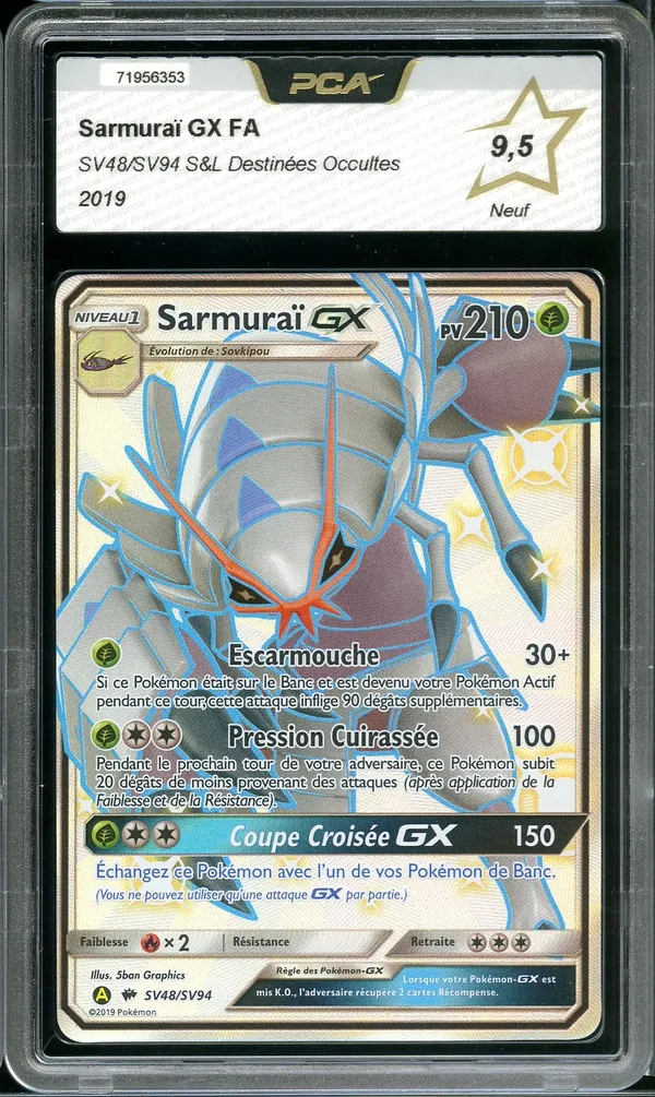 PCA 9.5 Sarmuraï Gx Shiny
