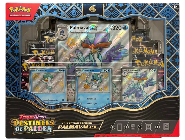 Coffret EV4.5 Destinées de Paldea Palmaval Ex