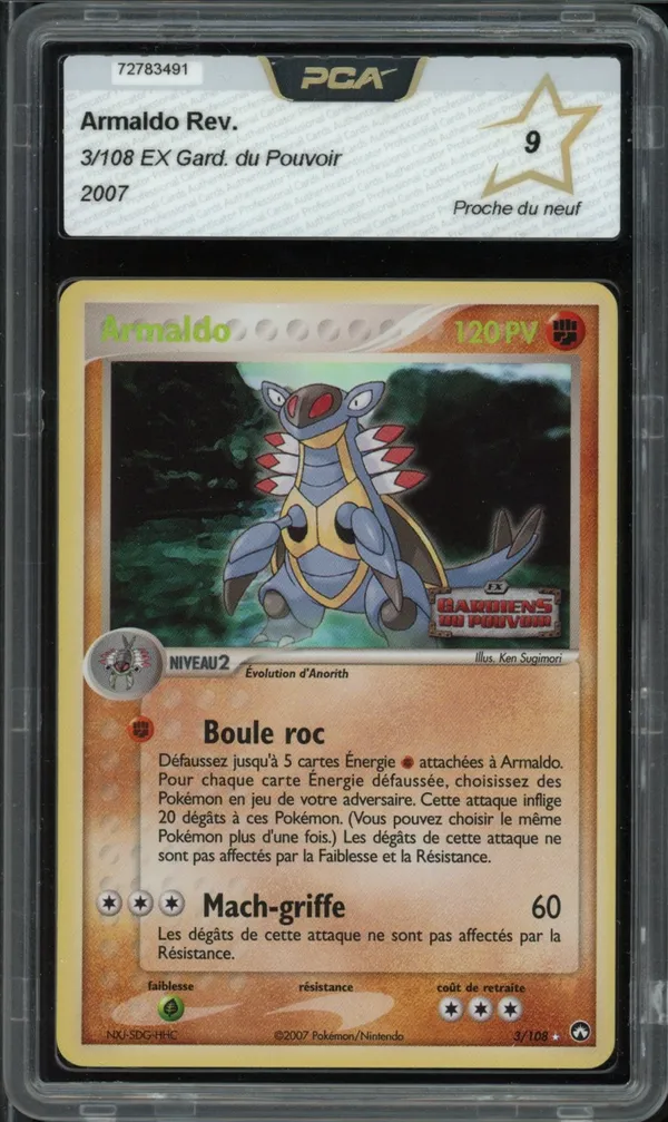 PCA 9 Armaldo Holo Reverse