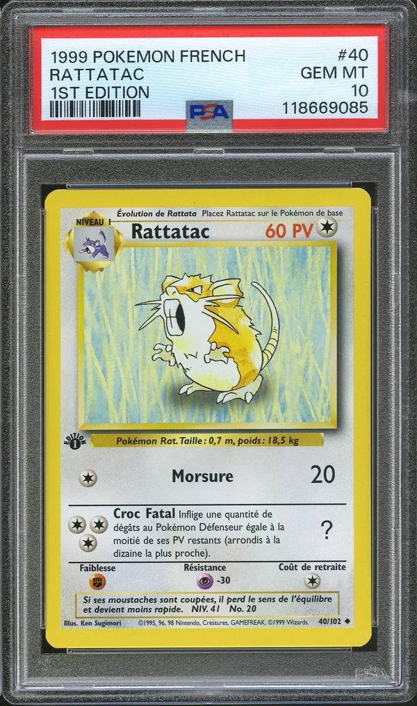 PSA 10 Rattatac