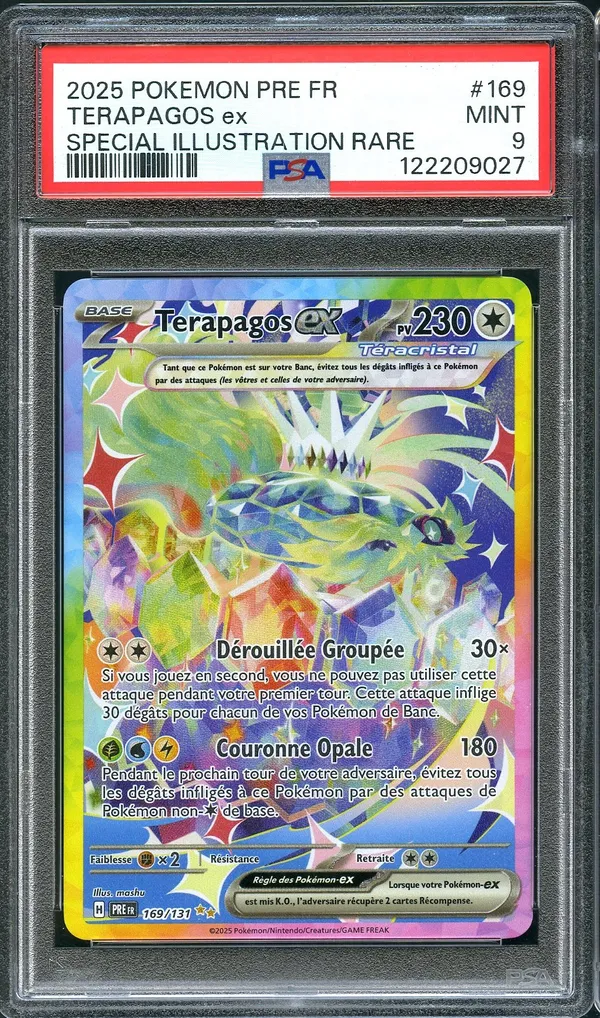 PSA 9 Terapagos Ex