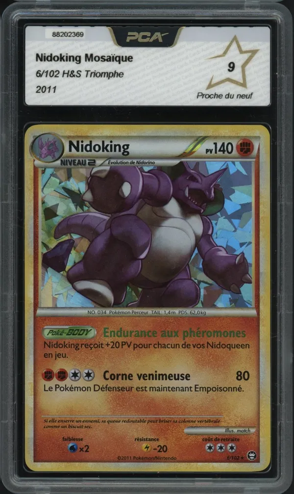 PCA 9 Nidoking Holo
