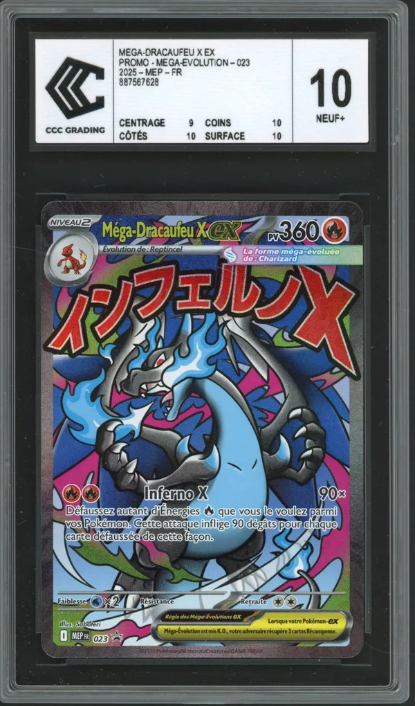 CCC 10 Méga Dracaufeu X Ex