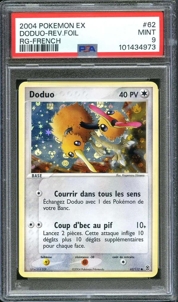PSA 9 Doduo Reverse