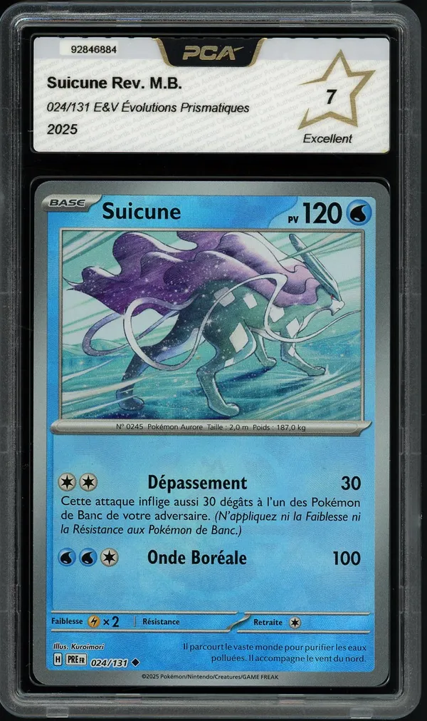 PCA 7 Suicune Reverse Master Ball