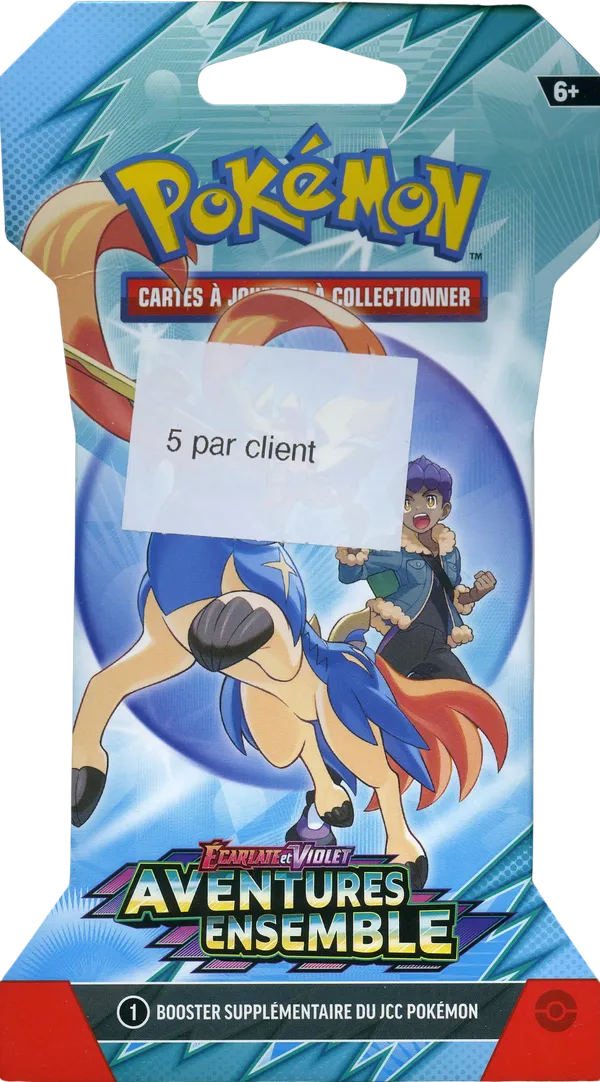 Booster Blister EV9 Aventures Ensemble