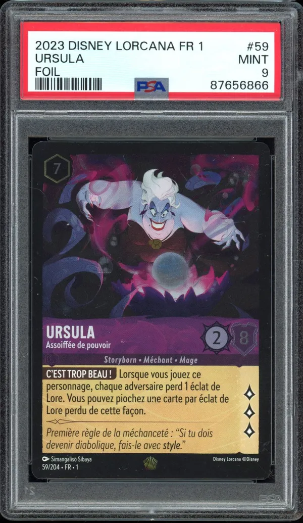 PSA 9 Ursula Foil