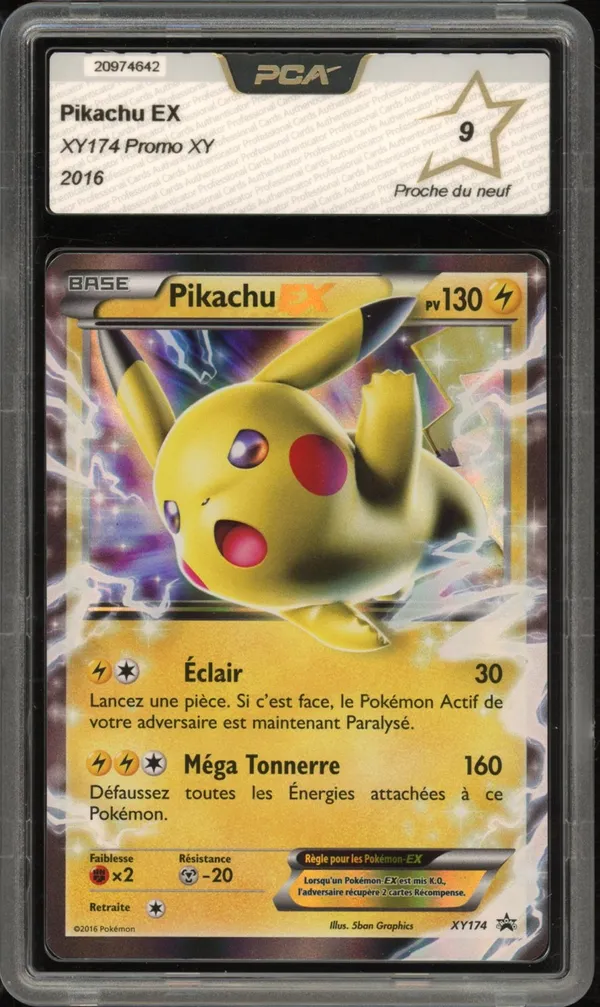 PCA 9 Pikachu Ex