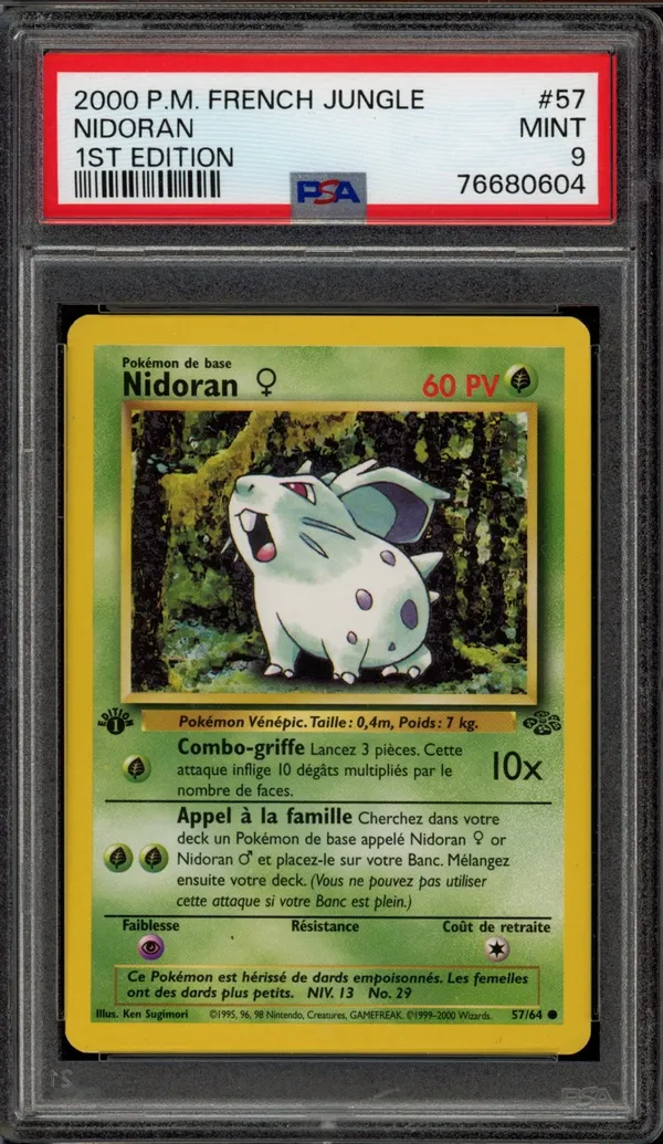 PSA 9 Nidoran