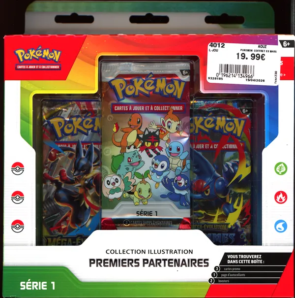 Coffret Collection Illustration Premiers Partenaires