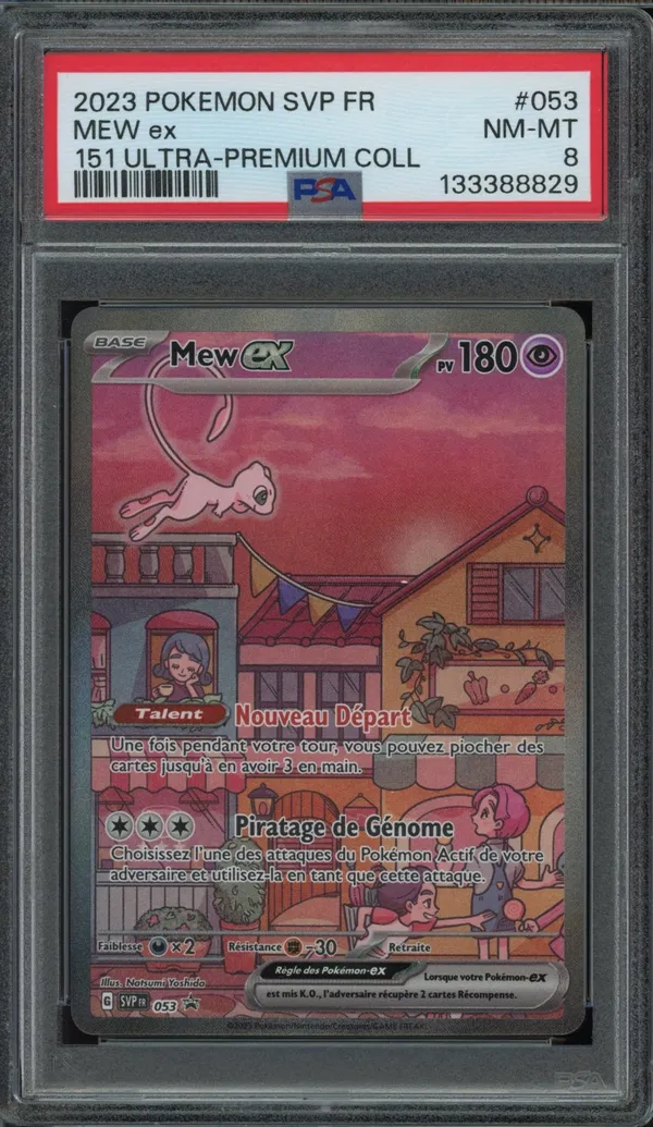 PSA 8 Mew Ex