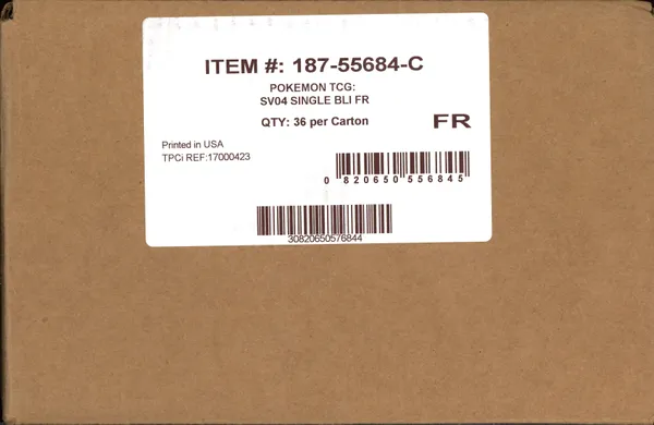 Case Booster Blister EV4 Faille Paradoxe