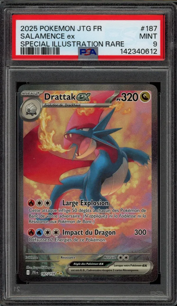 PSA 9 Drattak Ex