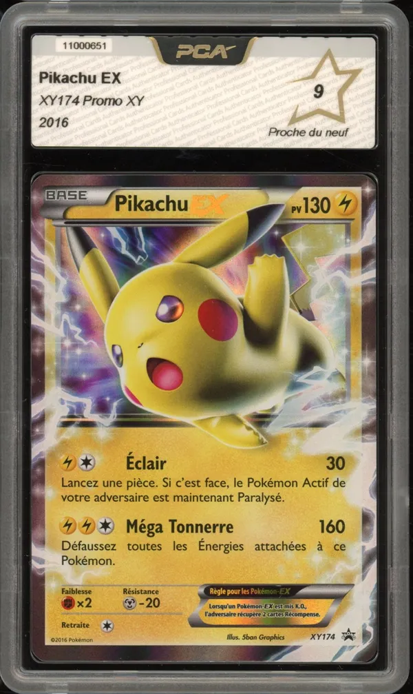 PCA 9 Pikachu Ex