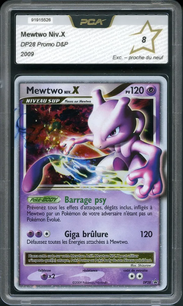 PCA 8 Mewtwo Niv. X