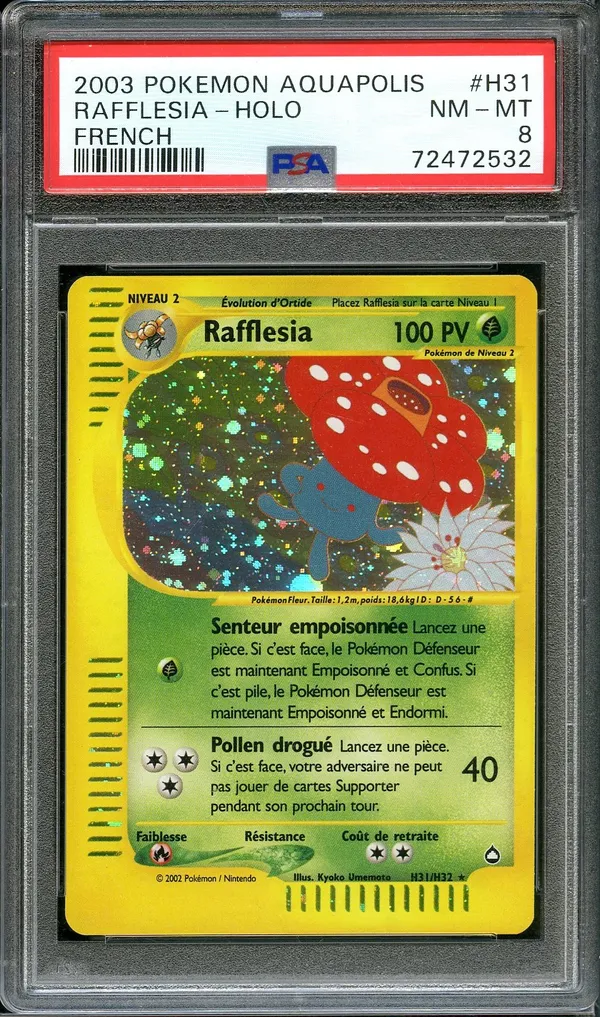 PSA 8 Rafflesia Holo