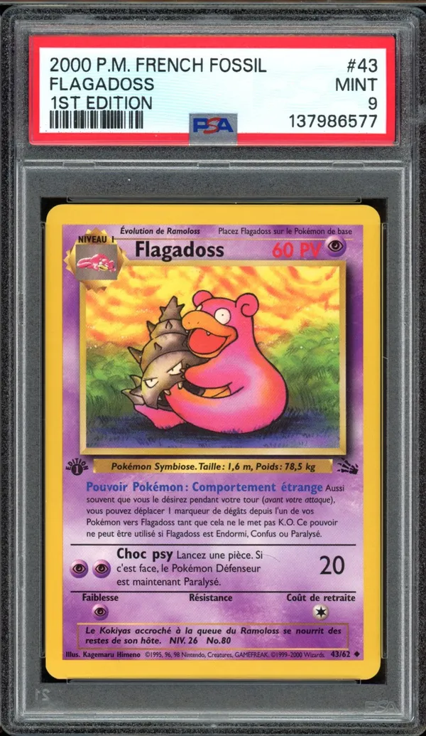 PSA 9 Flagadoss