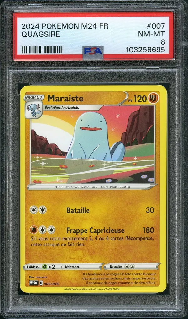 PSA 8 Maraiste