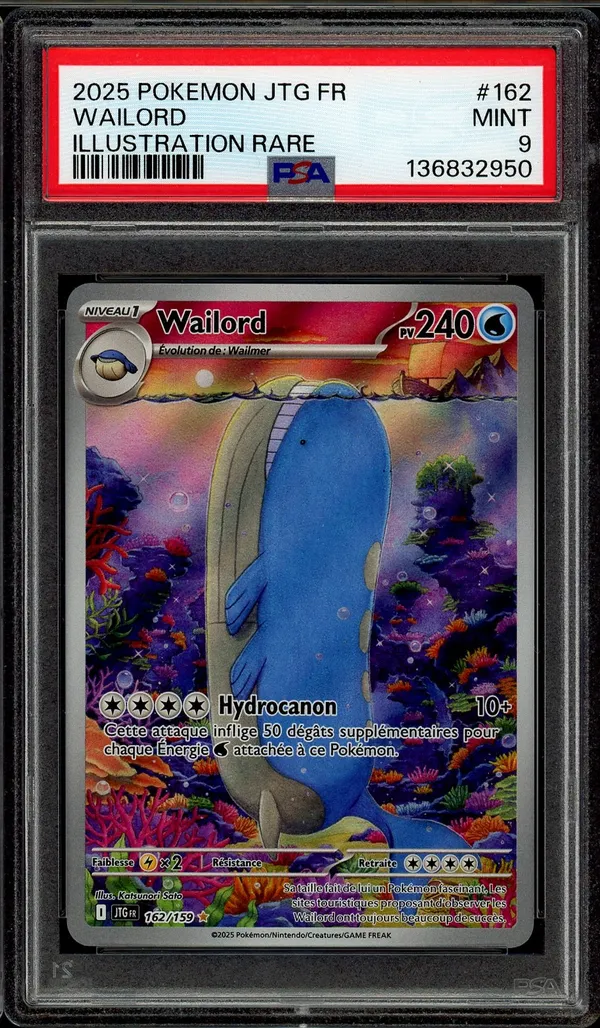 PSA 9 Wailord