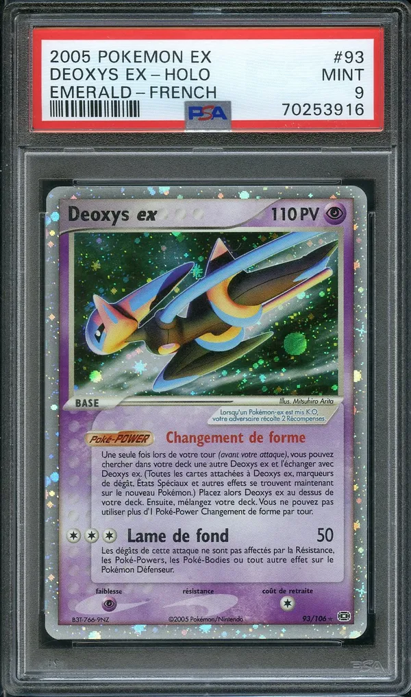 PSA 9 Deoxys Ex