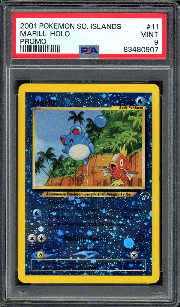 PSA 9 Marill Holo