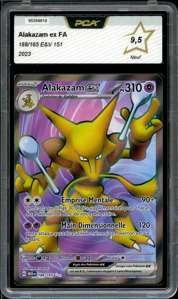 PCA 9.5 Alakazam Ex