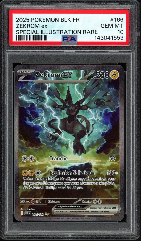 PSA 10 Zekrom Ex