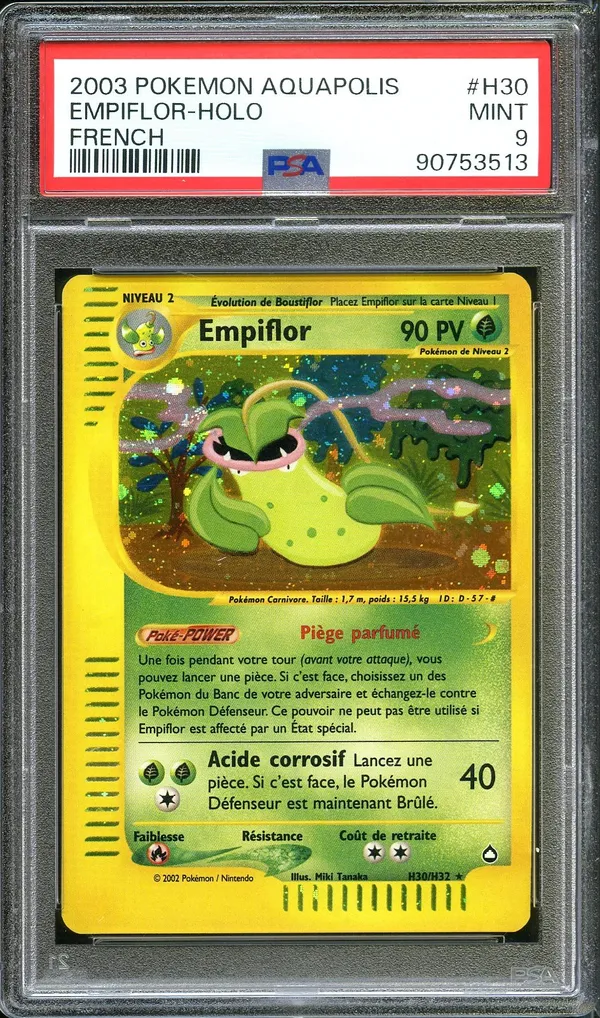 PSA 9 Empiflor Holo