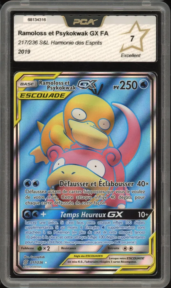 PCA 7 Ramoloss et Psykokwak Gx