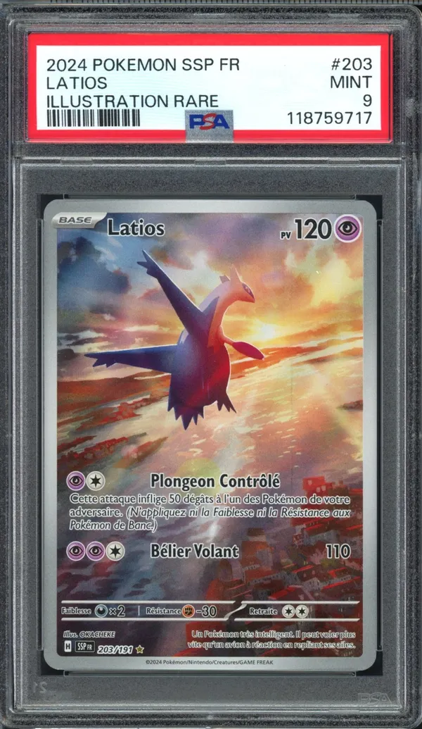 PSA 9 Latios