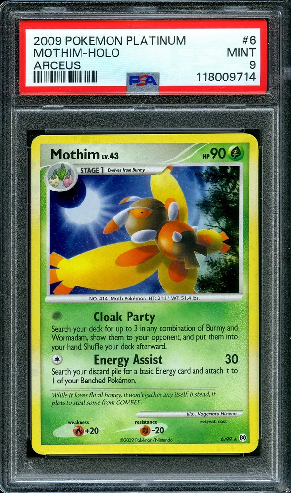 PSA 9 Mothim