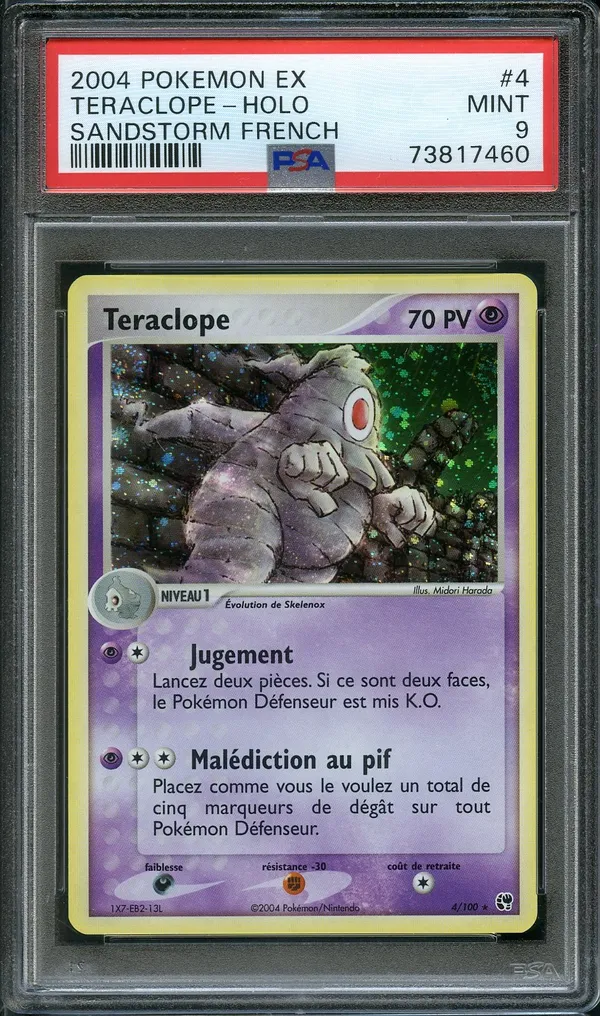 PSA 9 Teraclope Holo