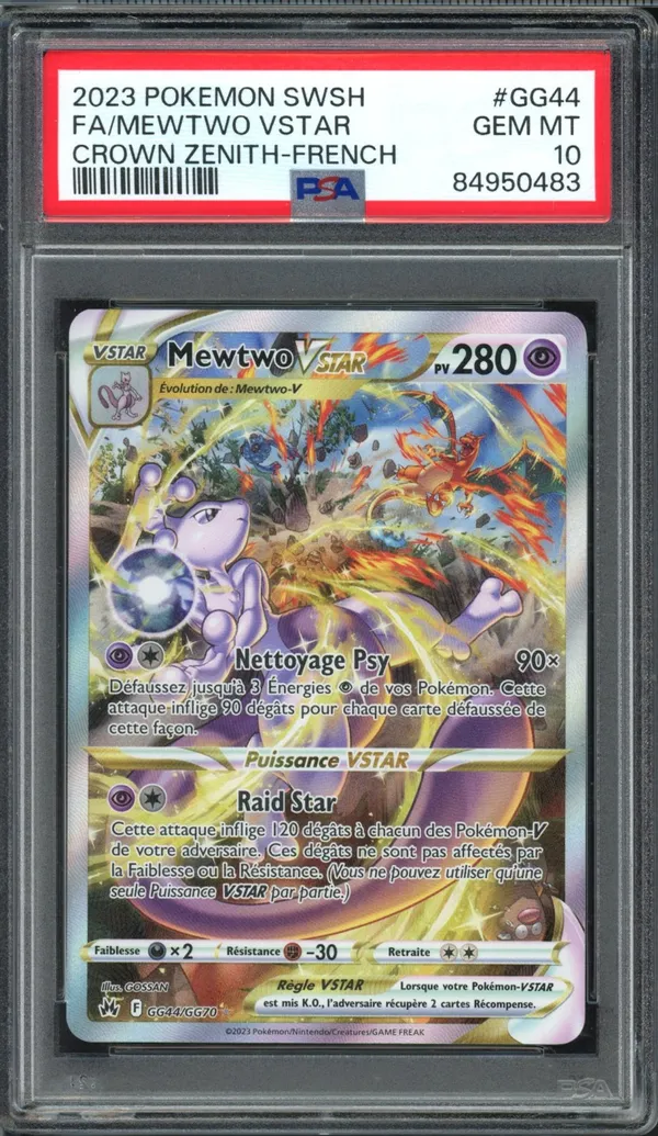 PSA 10 Mewtwo VStar