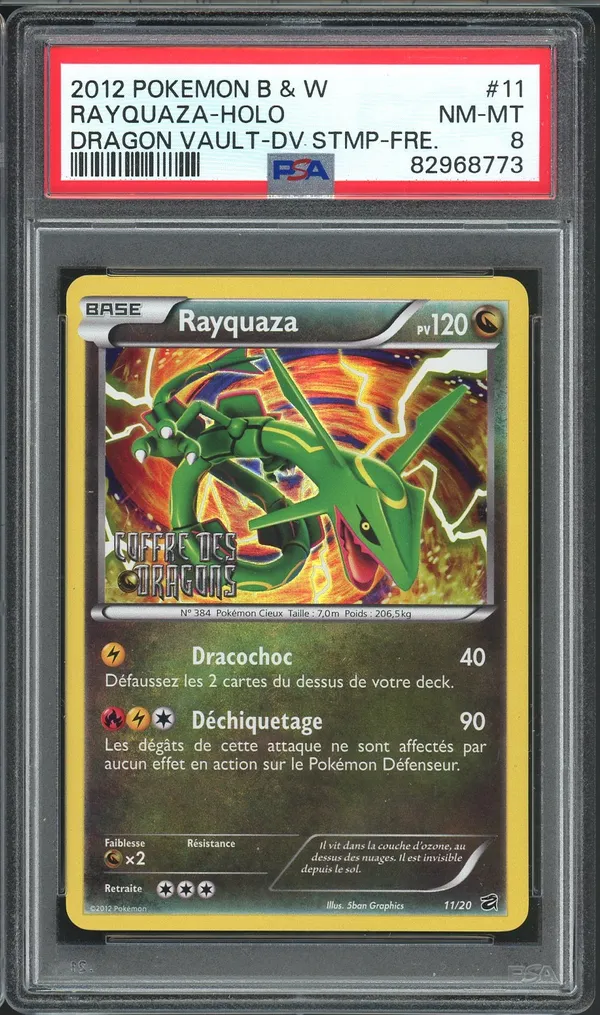 PSA 8 Rayquaza Holo