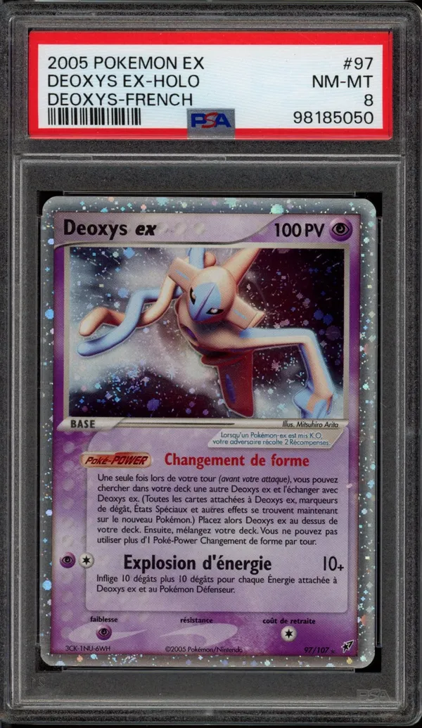 PSA 8 Deoxys Ex