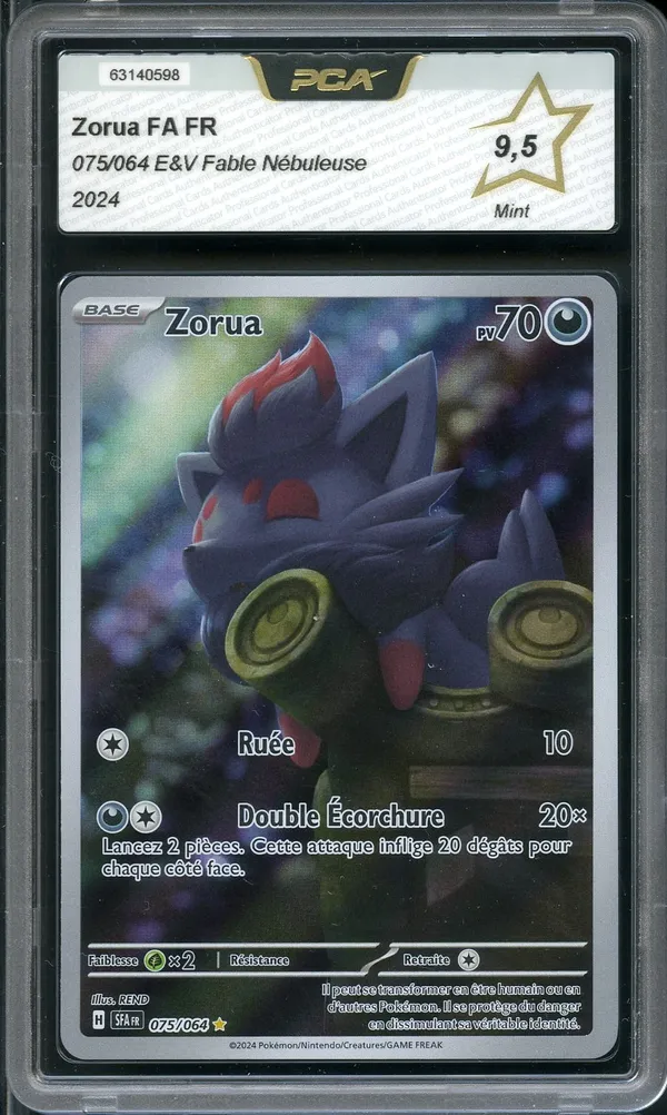 PCA 9.5 Zorua