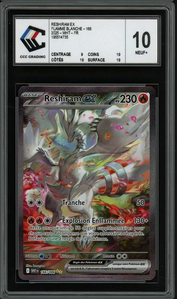 CCC 10 Reshiram Ex