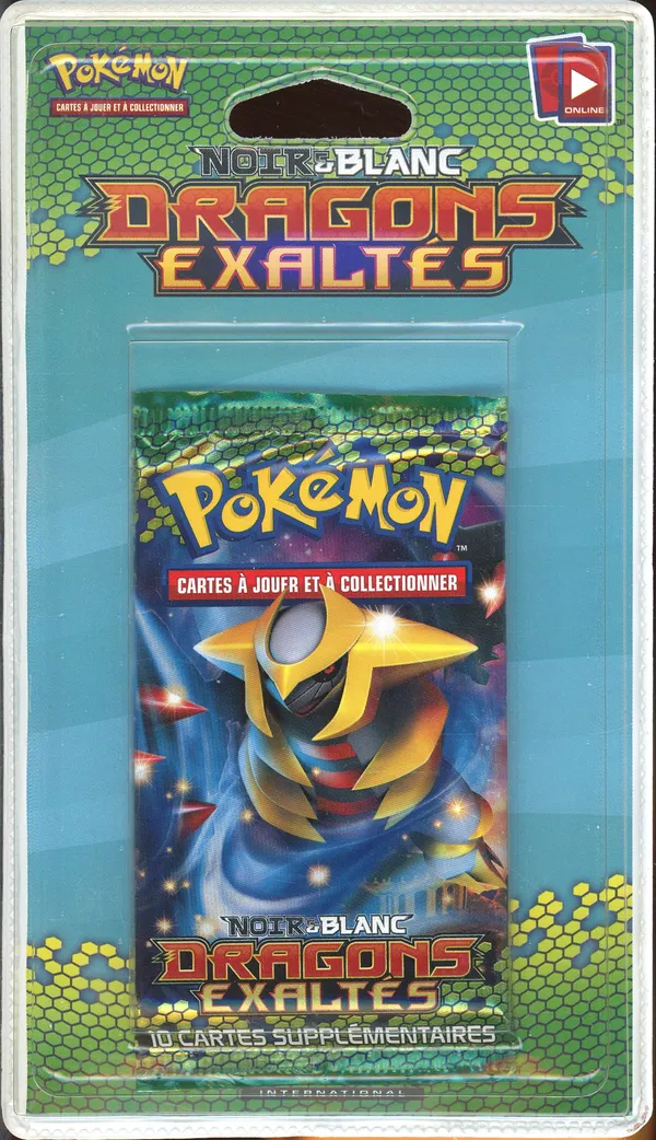 Booster Blister Noir & Blanc Dragons Exaltés