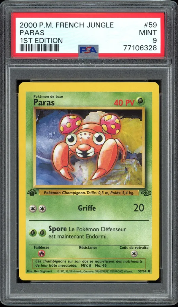 PSA 9 Paras