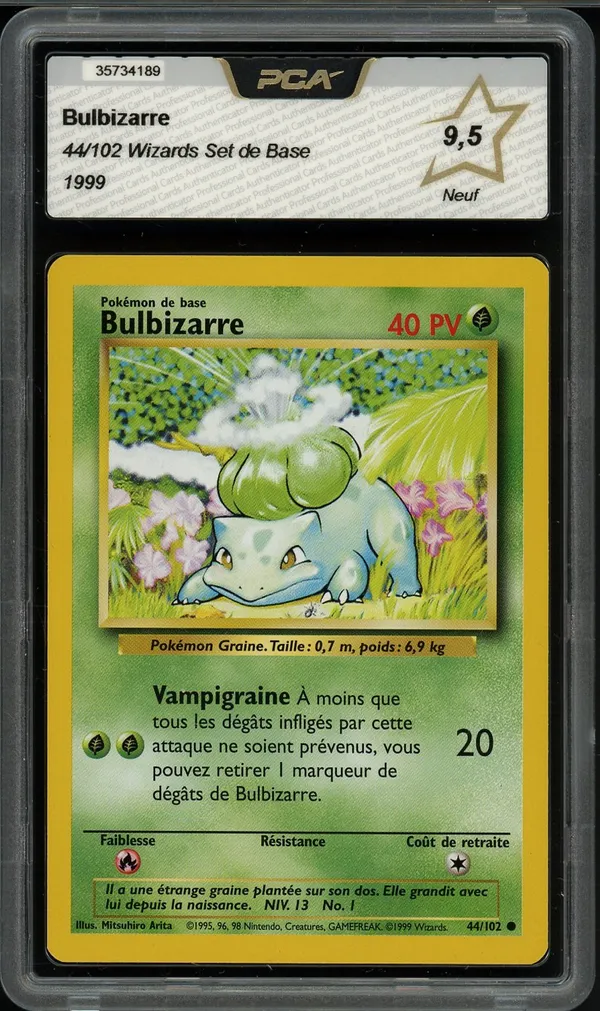 PCA 9.5 Bulbizarre
