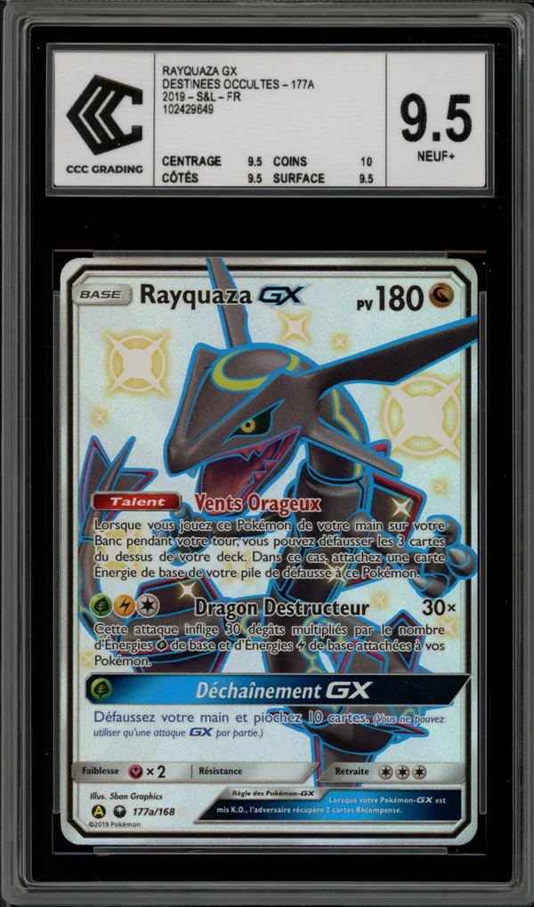 CCC 9.5 Rayquaza Gx Shiny